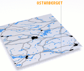 3d view of Östanberget