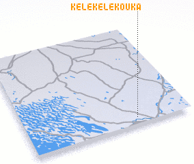 3d view of Kélékélé Kouka