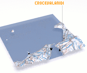 3d view of Croce Valanidi