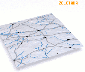 3d view of Želetava