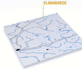 3d view of Sławoborze