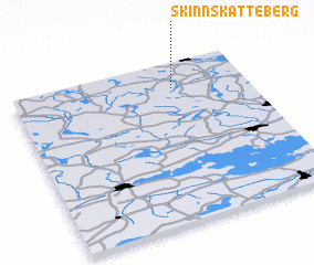 3d view of Skinnskatteberg