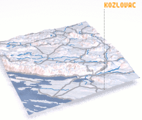 3d view of Kozlovac