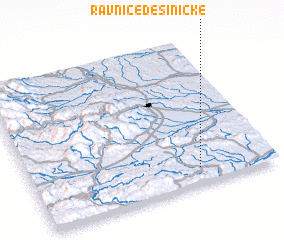 3d view of Ravnice-Desinićke