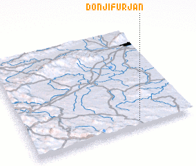 3d view of Donji Furjan