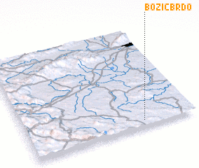 3d view of Božić Brdo