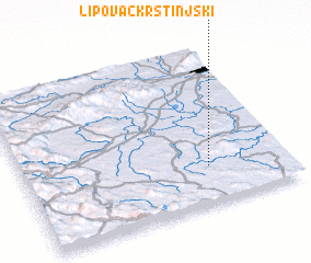 3d view of Lipovac Krstinjski