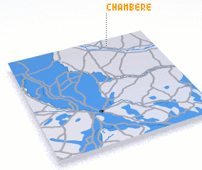 3d view of Chambéré