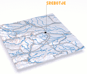 3d view of Srebotje