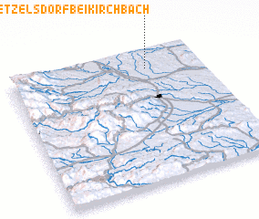 3d view of Wetzelsdorf bei Kirchbach