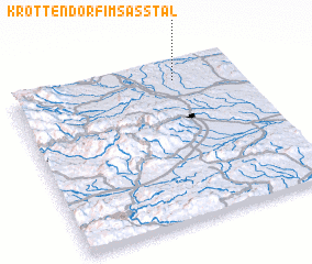 3d view of Krottendorf im Sasstal