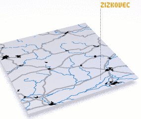 3d view of Žižkovec