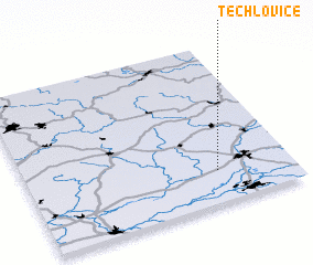 3d view of Těchlovice