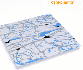 3d view of Stora Vänge