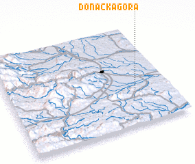 3d view of Donačka Gora