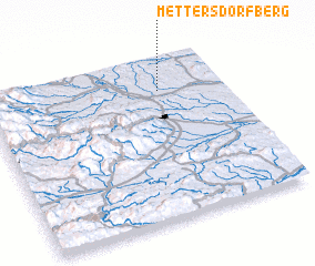 3d view of Mettersdorfberg