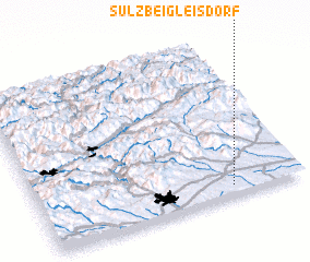 3d view of Sulz bei Gleisdorf