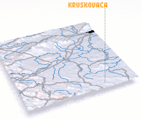3d view of Kruškovača