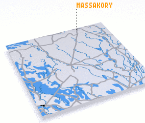 3d view of Massakory