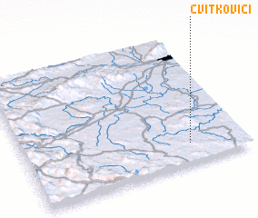 3d view of Cvitkovići