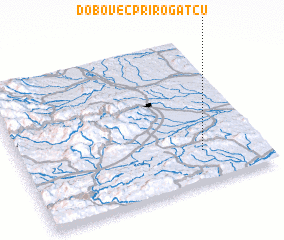 3d view of Dobovec pri Rogatcu