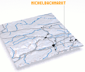 3d view of Michelbach Markt