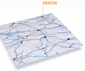 3d view of Krásné