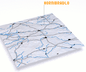 3d view of Horní Bradlo