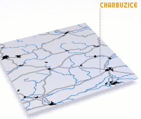 3d view of Charbuzice