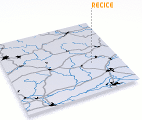 3d view of Řečice