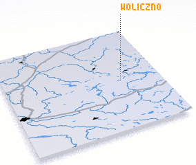 3d view of Woliczno