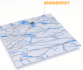 3d view of Brandberget