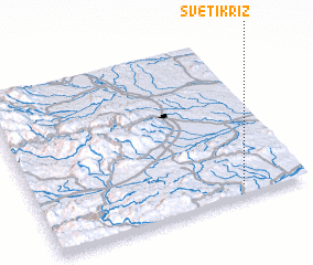 3d view of Sveti Križ