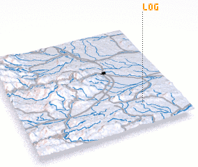 3d view of Log