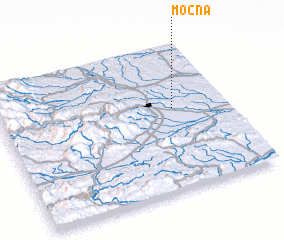 3d view of Močna