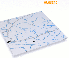 3d view of Oleszno