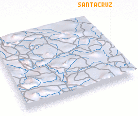 3d view of Santa Cruz