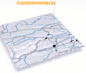 3d view of Eggendorf am Walde