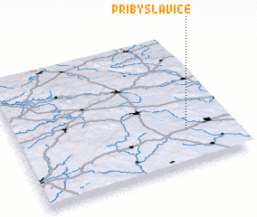 3d view of Přibyslavice