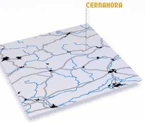 3d view of Černá Hora