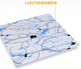 3d view of Ljusterängarna