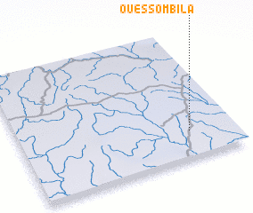 3d view of Ouesso-Mbila