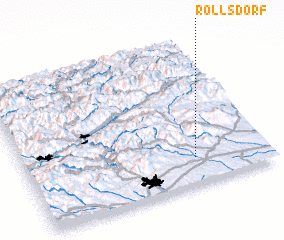 3d view of Rollsdorf