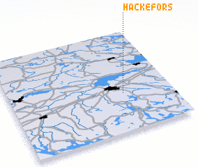 3d view of Hackefors