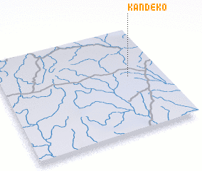 3d view of Kandéko