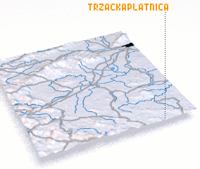 3d view of Tržačka Platnica