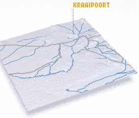 3d view of Kraaipoort