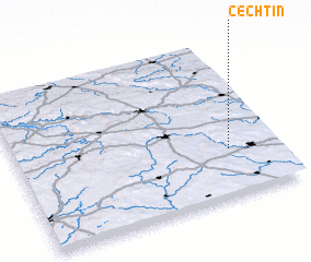 3d view of Čechtín