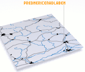 3d view of Předměřice nad Labem