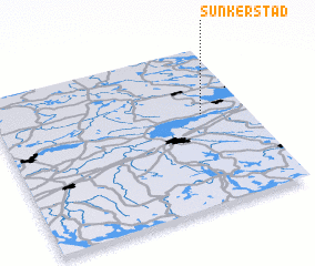 3d view of Sunkerstad